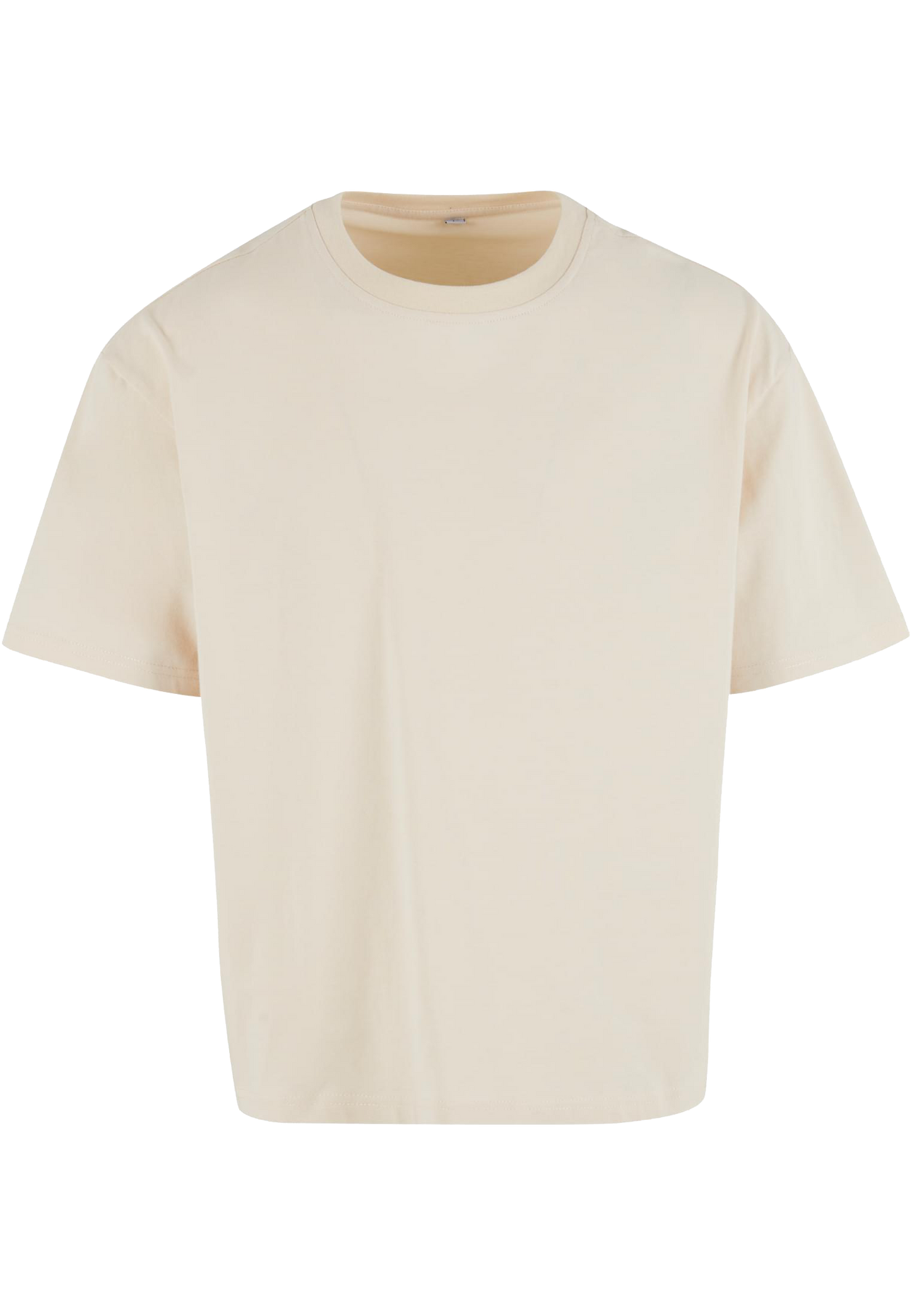Cropped Oversize Herren T-Shirt mit Druck