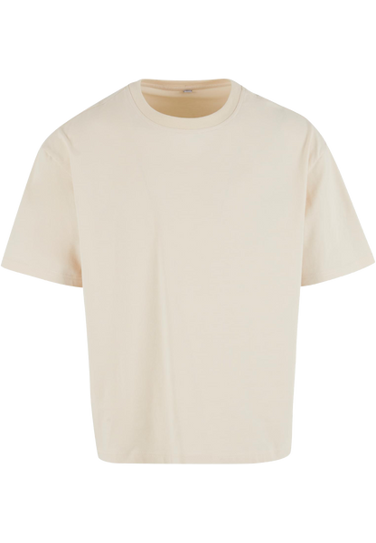 Cropped Oversize Herren T-Shirt mit Druck