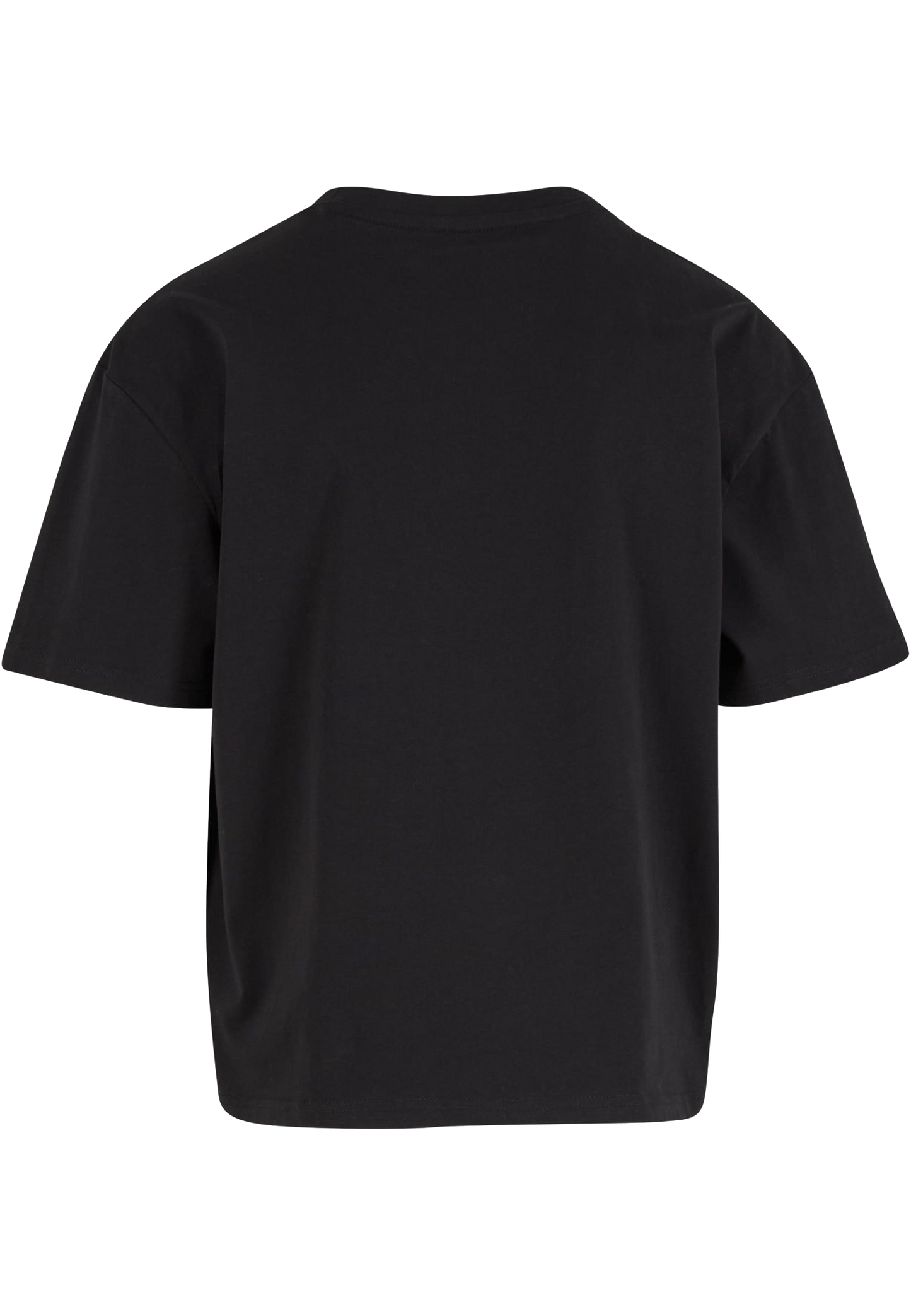 Cropped Oversize Herren T-Shirt mit Druck