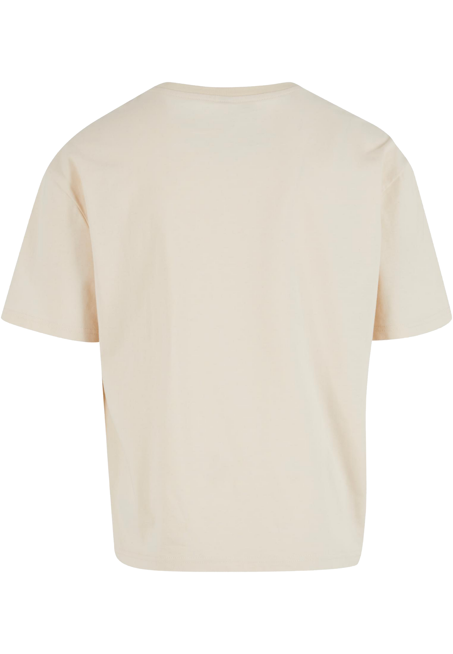 Cropped Oversize Herren T-Shirt mit Druck
