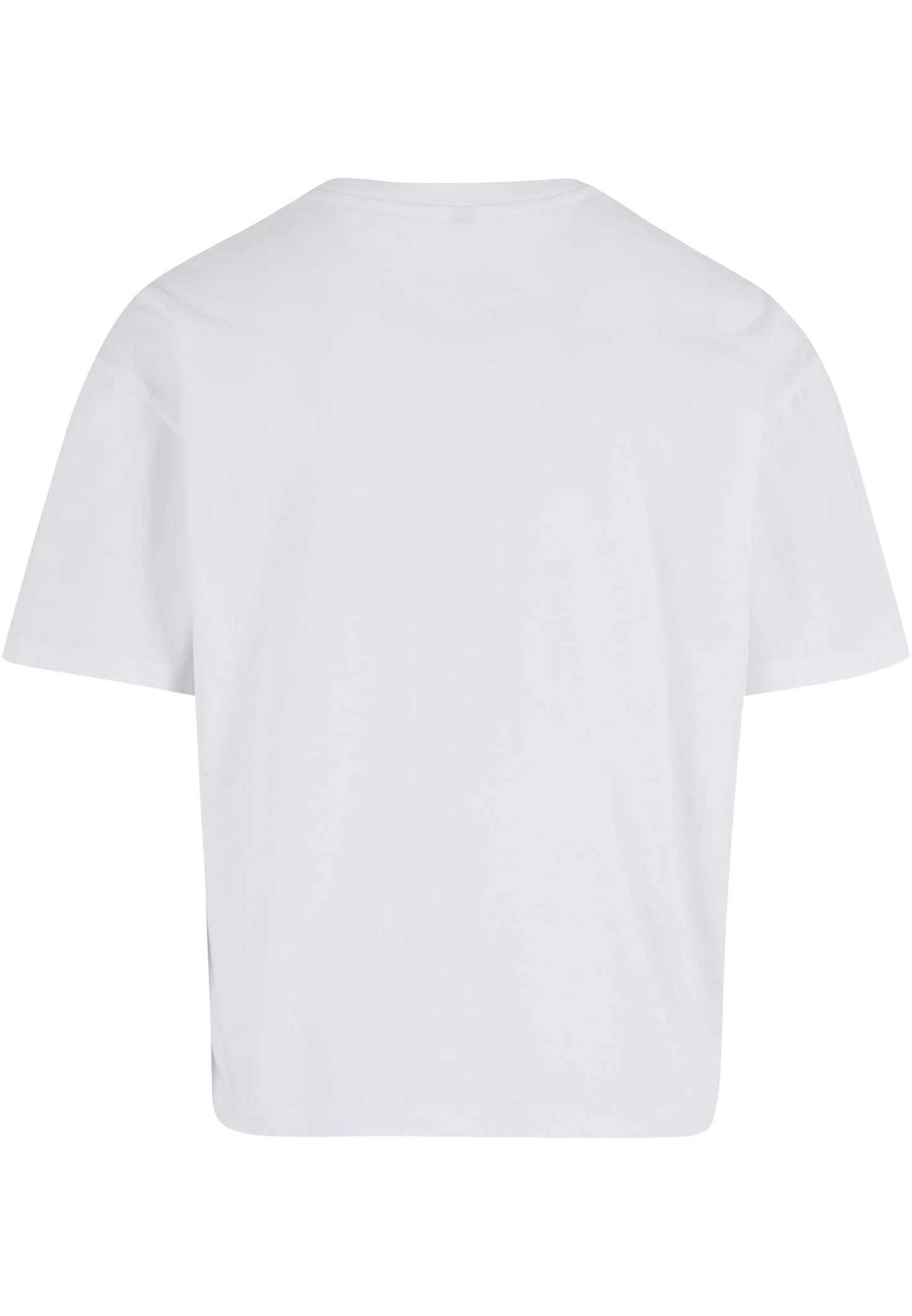 Cropped Oversize Herren T-Shirt mit Druck