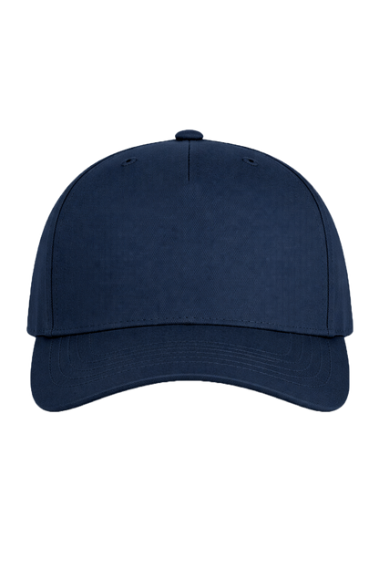 5 Panel Snapback mit Druck