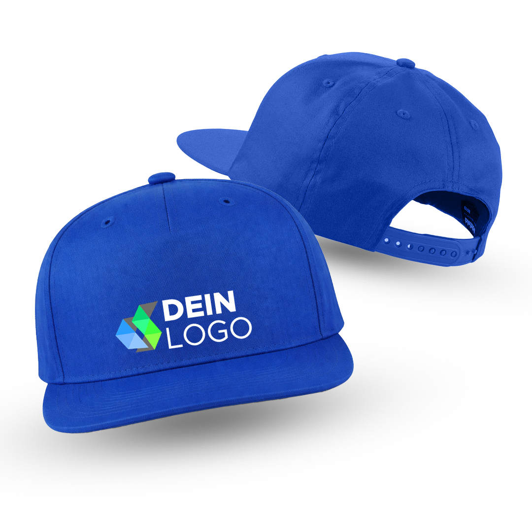 5 Panel Snapback Cap bedruckt