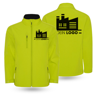 Softshelljacke Herren mit Druck