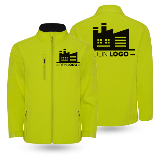 Softshelljacke Herren mit Druck