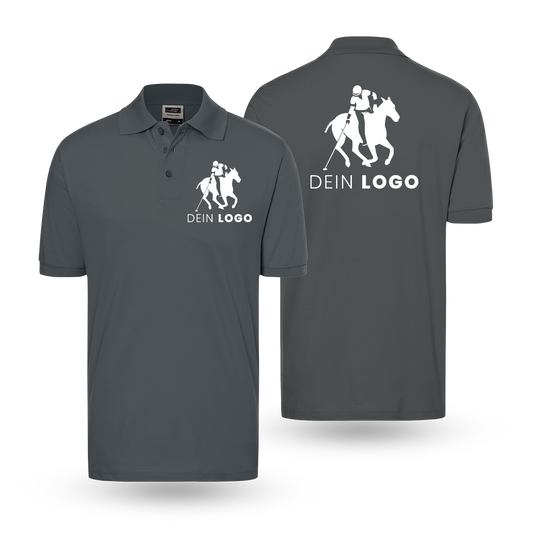 Herren Poloshirt mit Druck