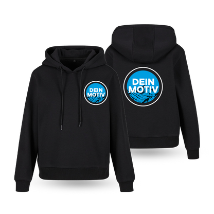 Oversized Hoodie Damen mit Druck