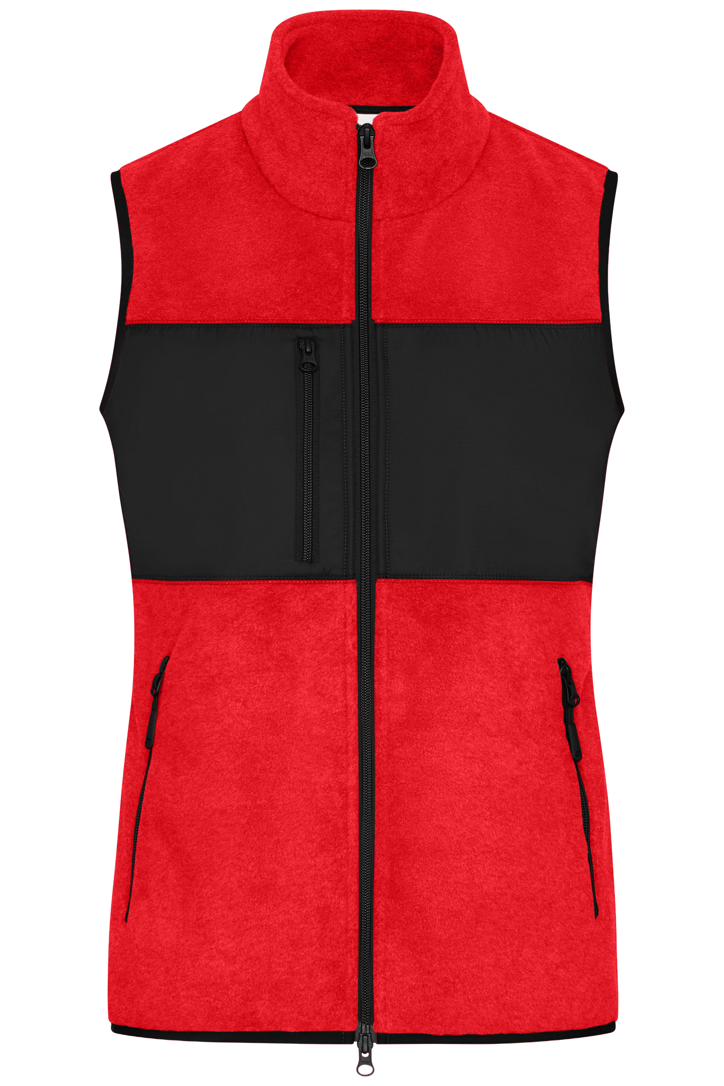 Damen Fleeceweste mit Druck