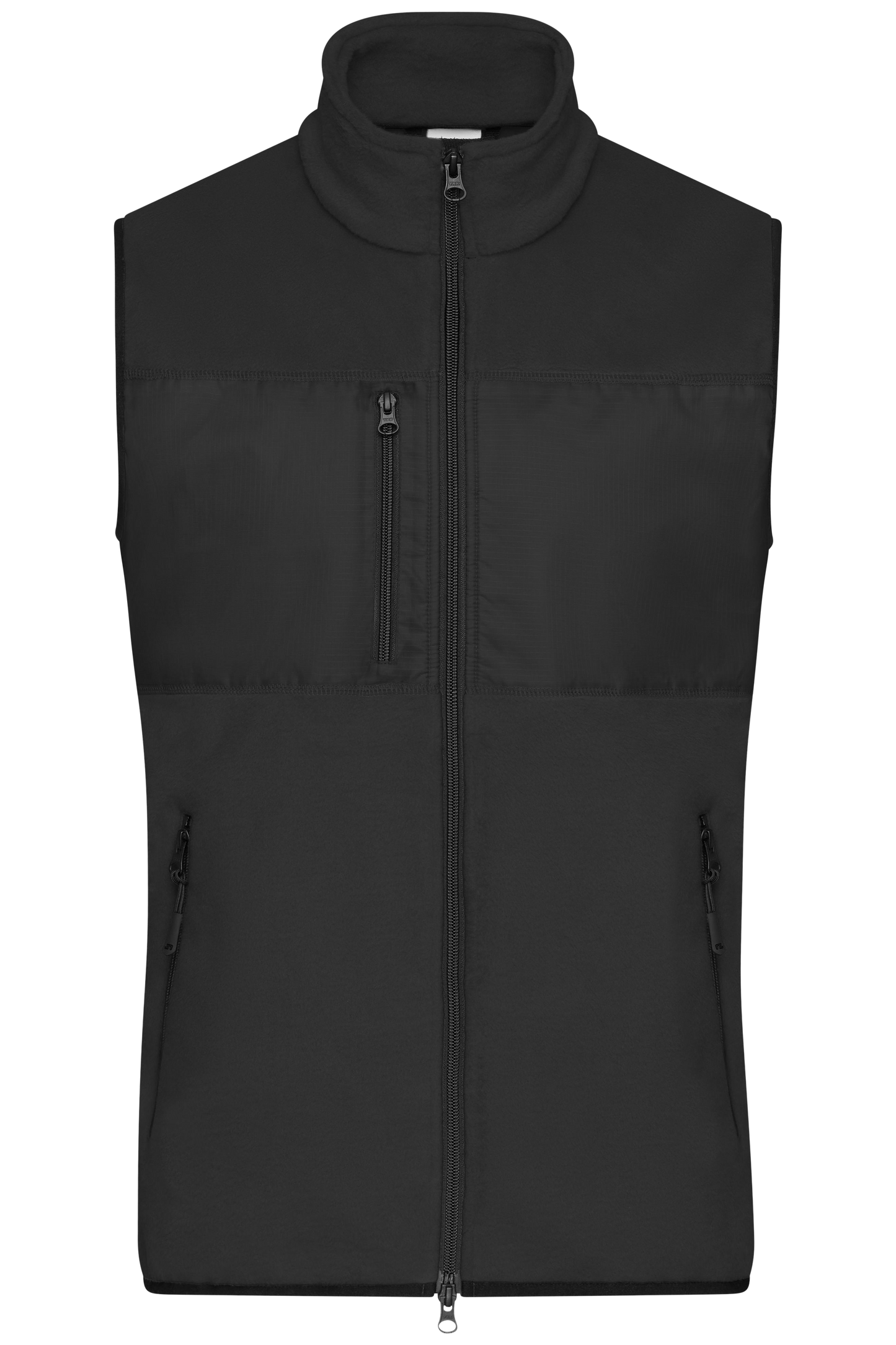 Herren Fleeceweste mit Druck