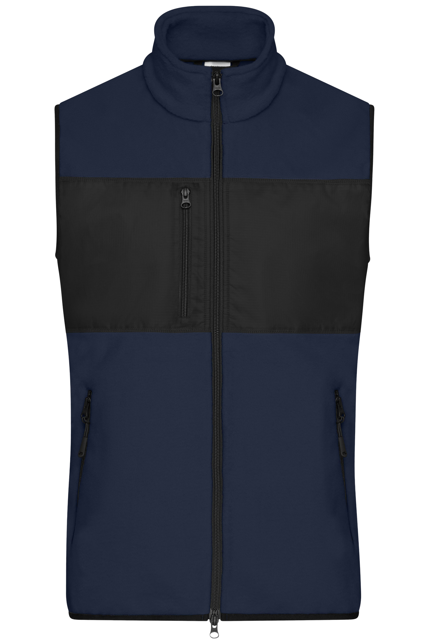 Herren Fleeceweste mit Druck