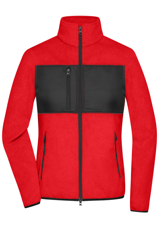 Damen Fleecejacke mit Druck