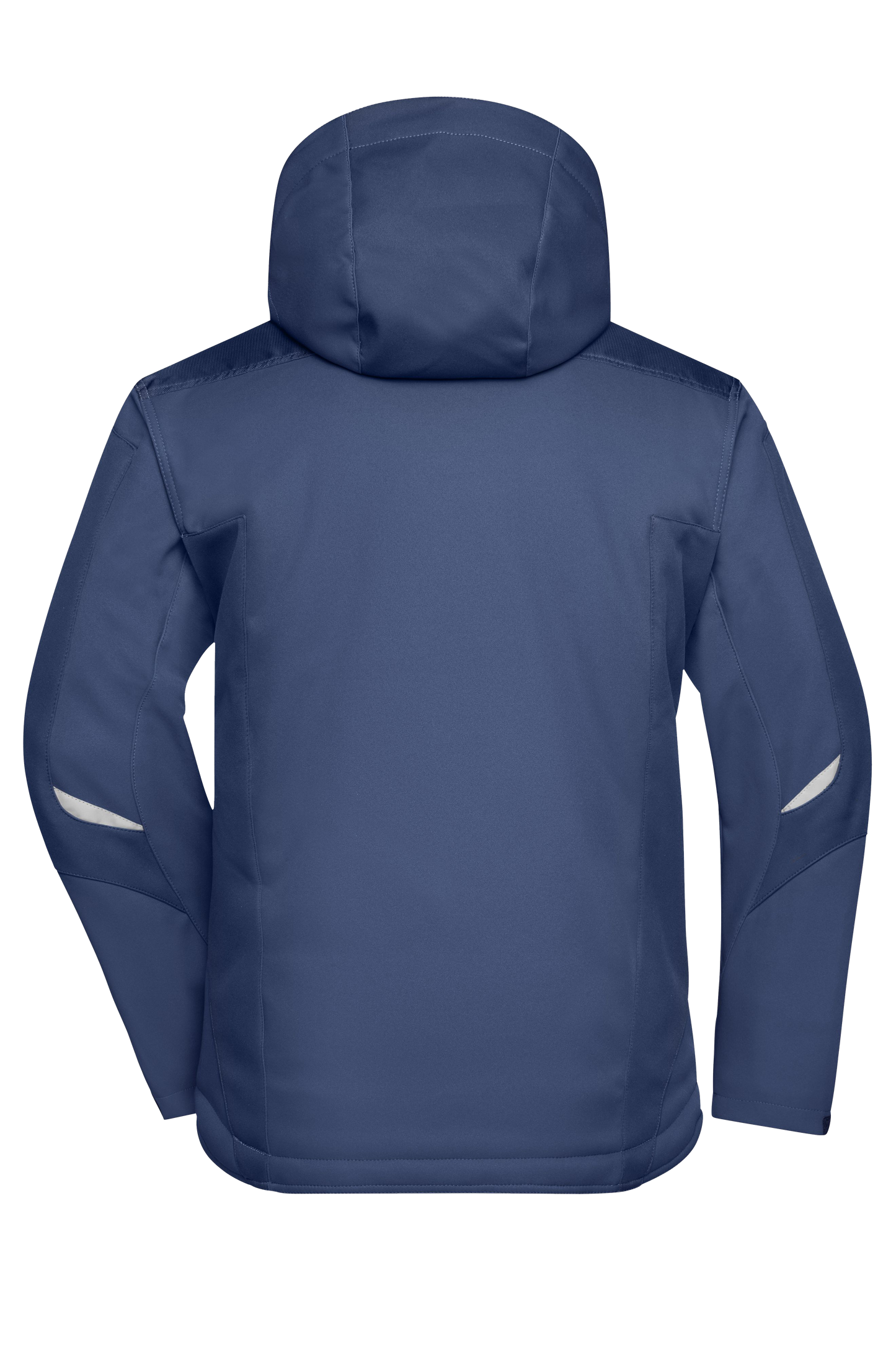 Winter Softshell Jacke mit Kapuze & Druck