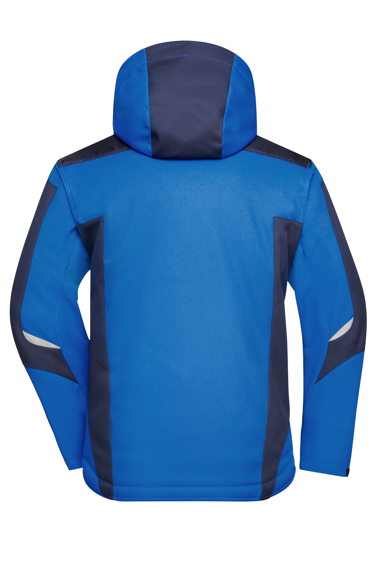Winter Softshell Jacke mit Kapuze & Druck