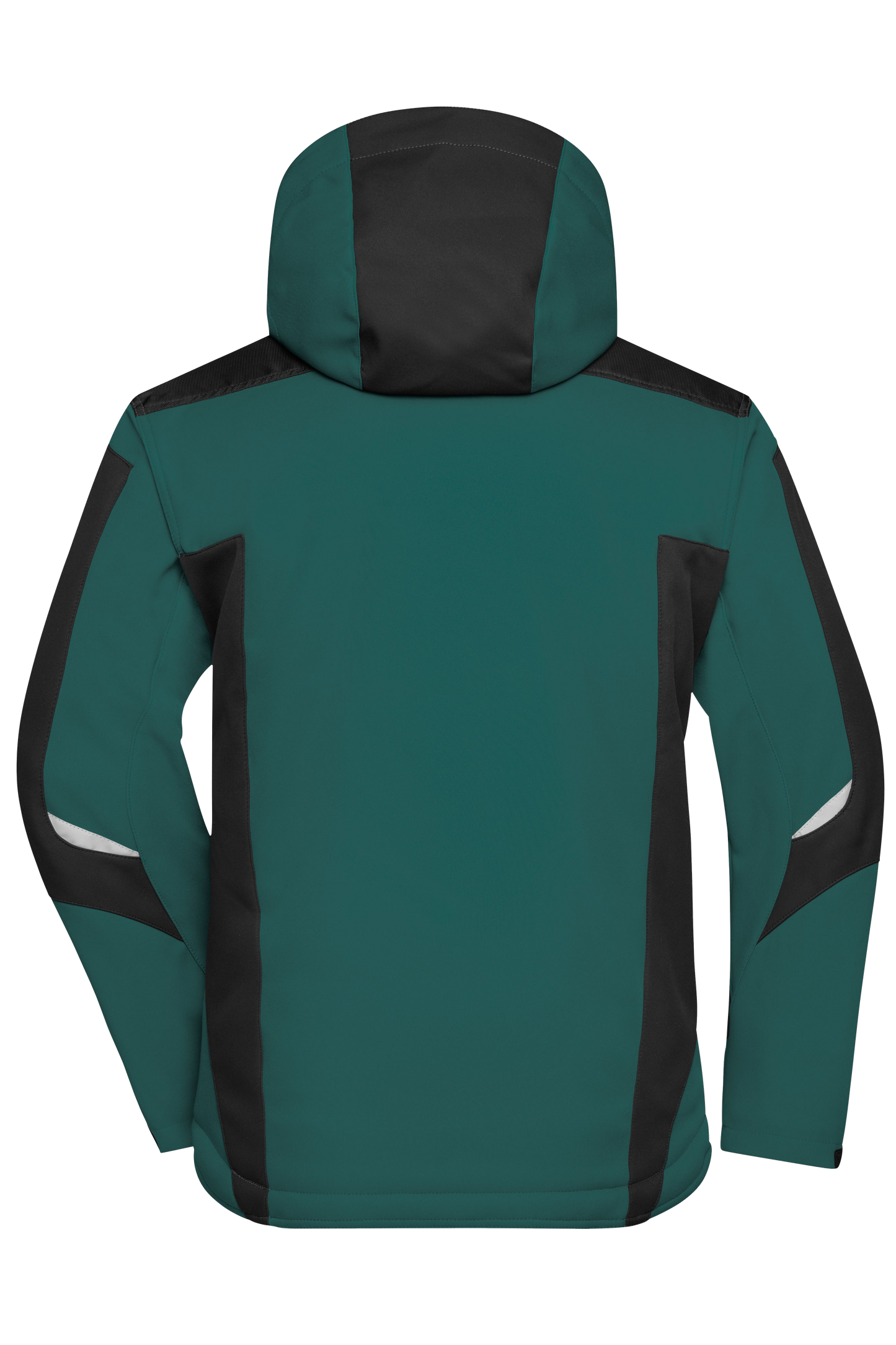 Winter Softshell Jacke mit Kapuze & Druck
