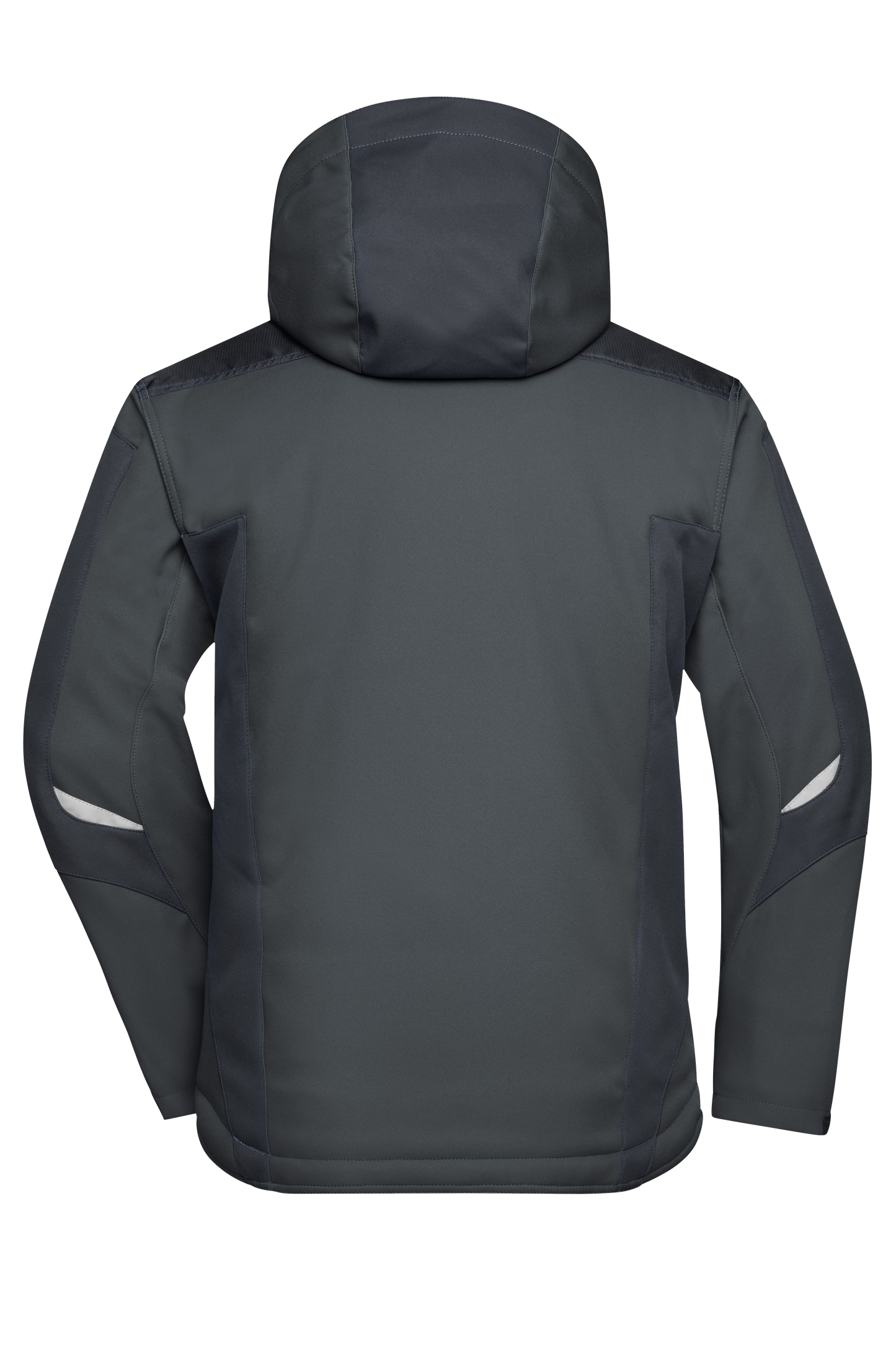 Winter Softshell Jacke mit Kapuze & Druck