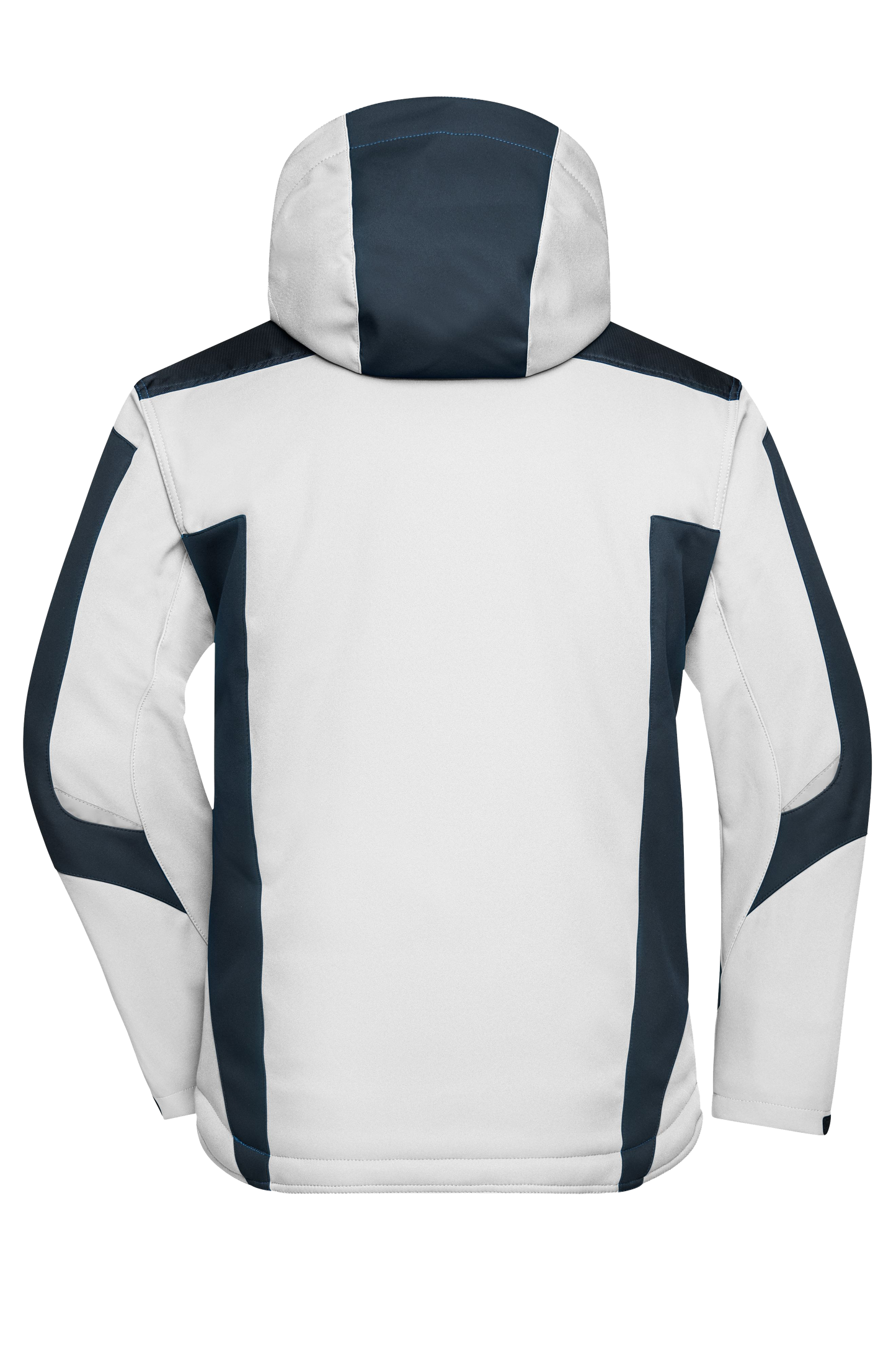 Winter Softshell Jacke mit Kapuze & Druck
