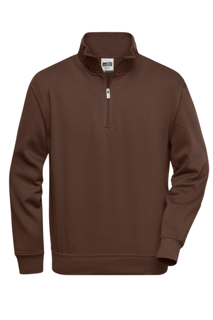 Half-Zip mit Druck