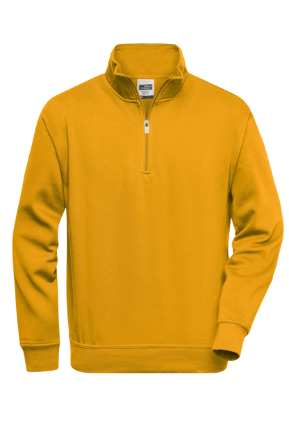 Half-Zip mit Druck