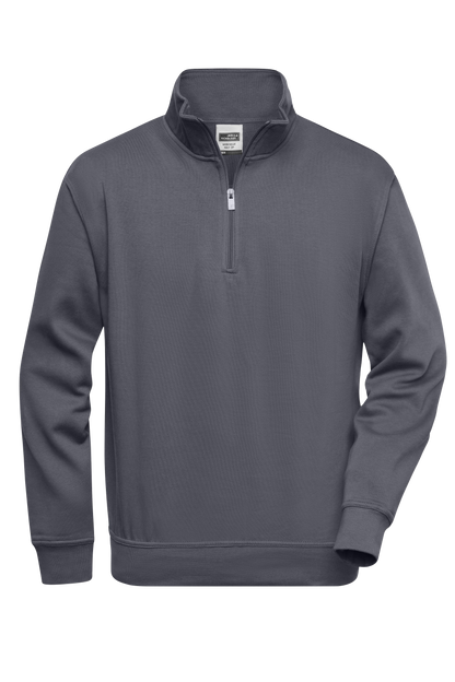 Half-Zip mit Druck