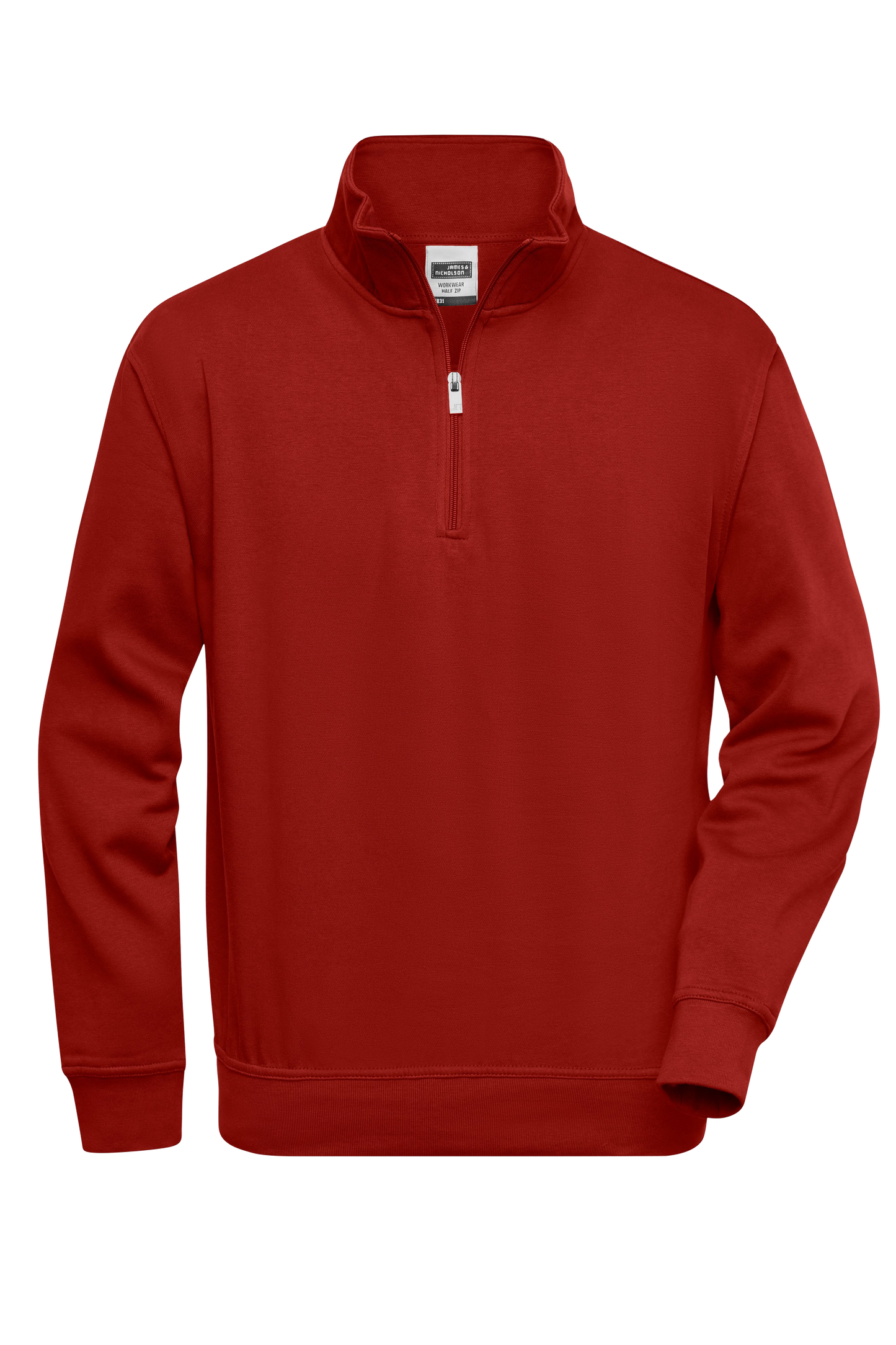 Half-Zip mit Druck