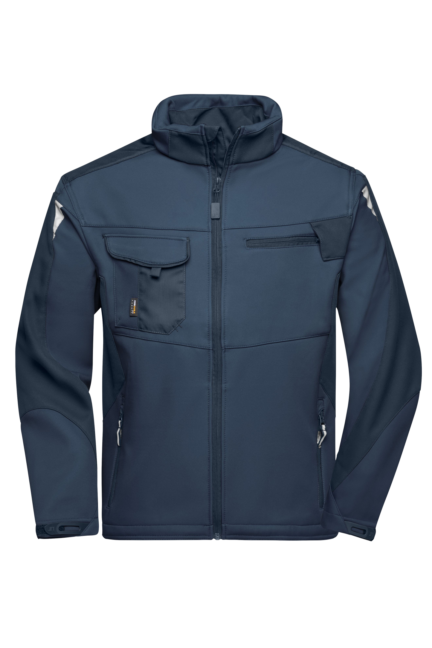 Softshell-Winterjacke mit Druck