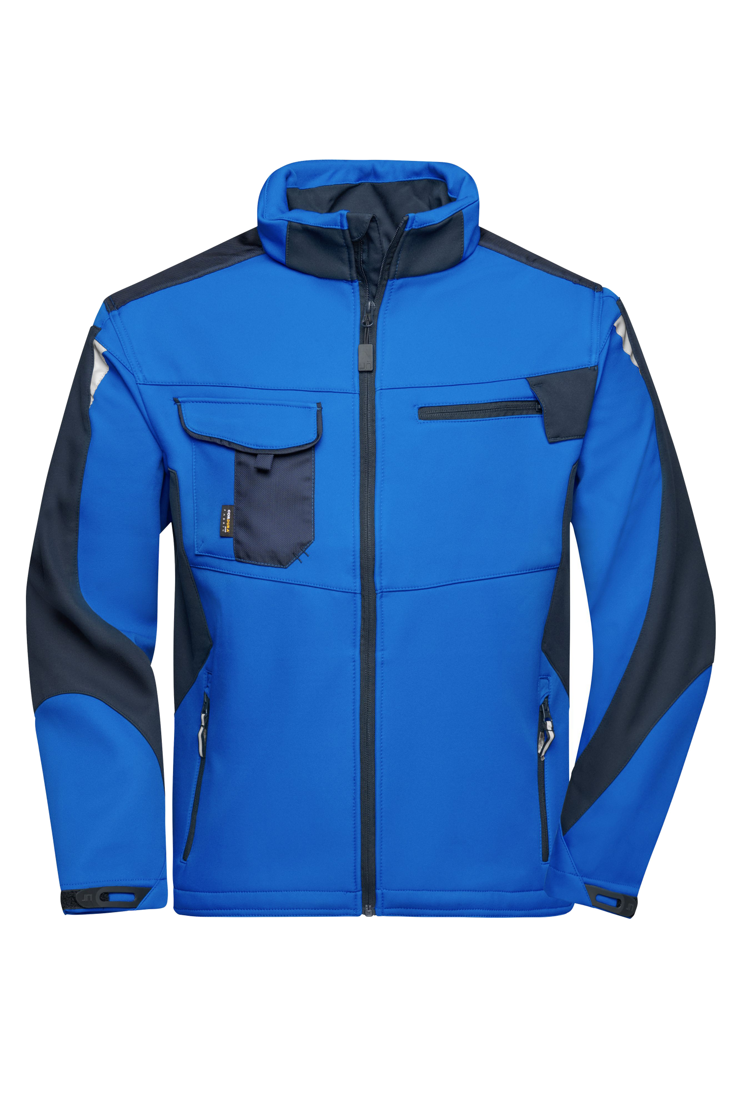 Softshell-Winterjacke mit Druck