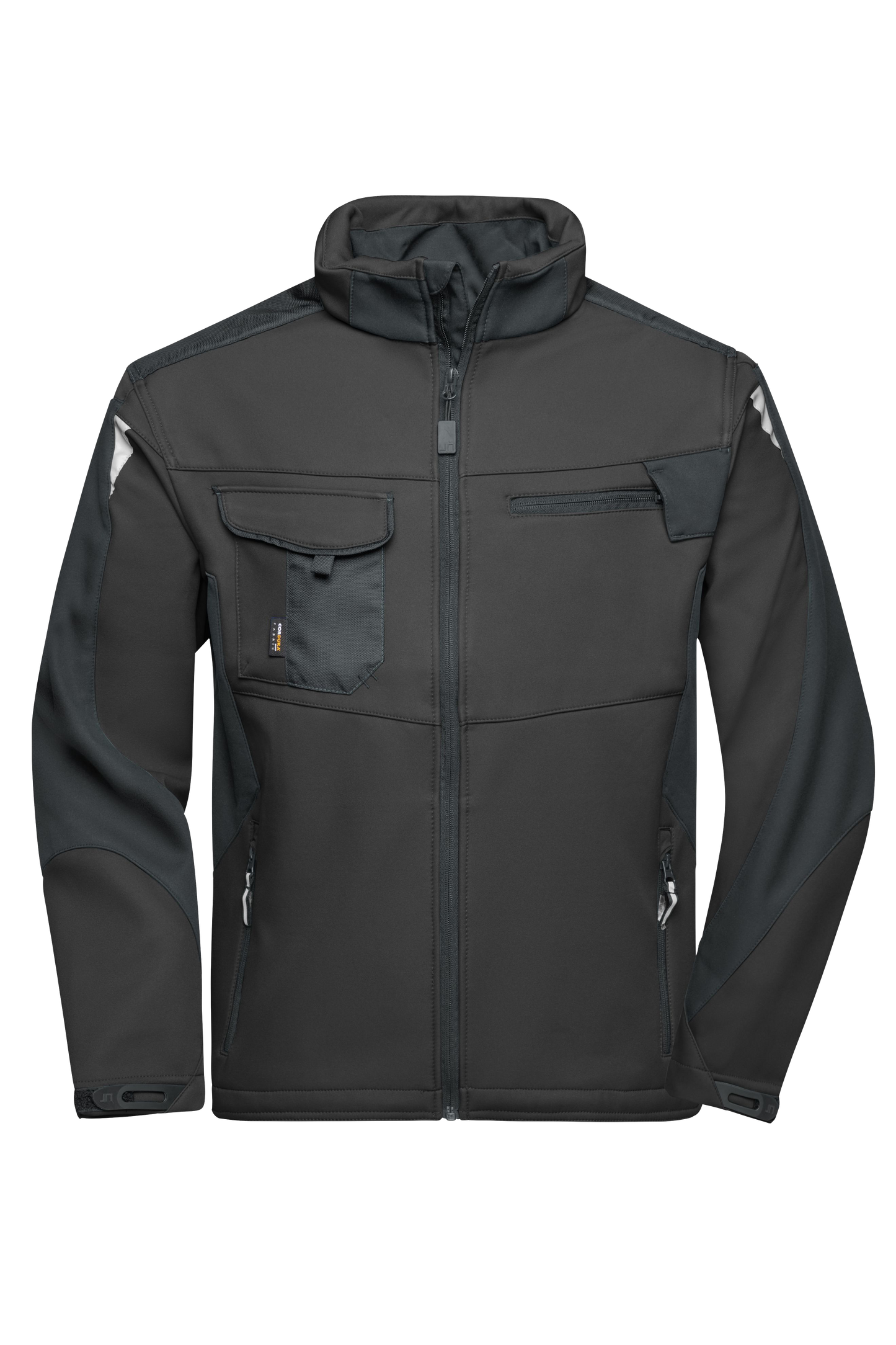Softshell-Winterjacke mit Druck