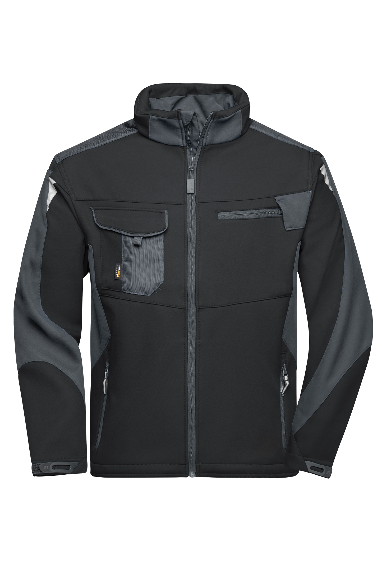 Softshell-Winterjacke mit Druck