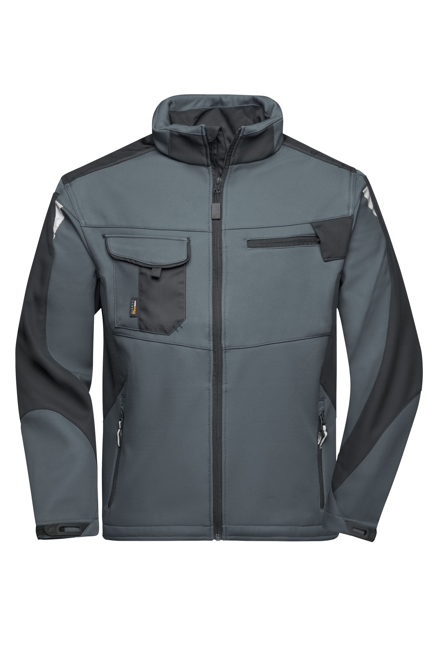 Softshell-Winterjacke mit Druck