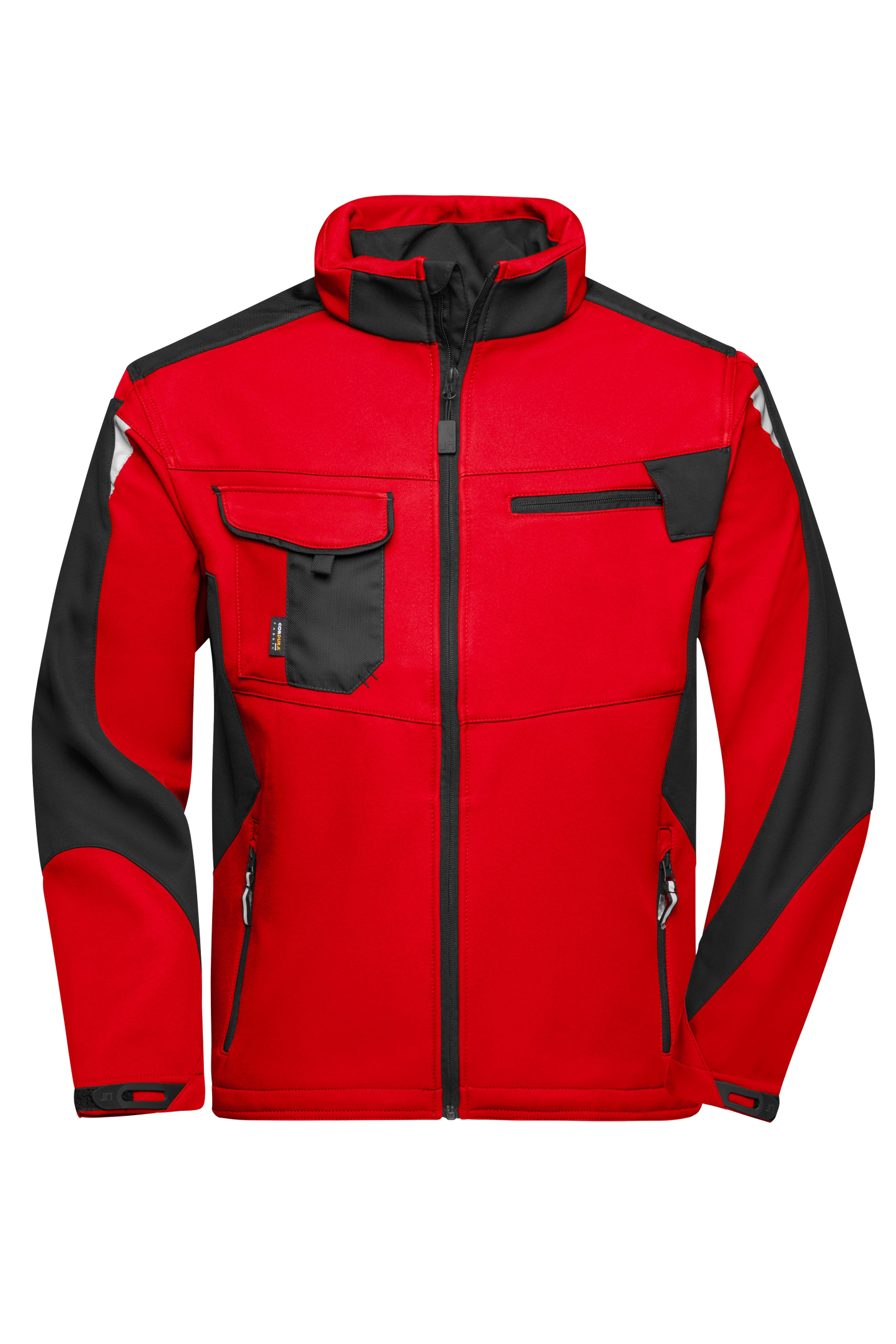 Softshell-Winterjacke mit Druck