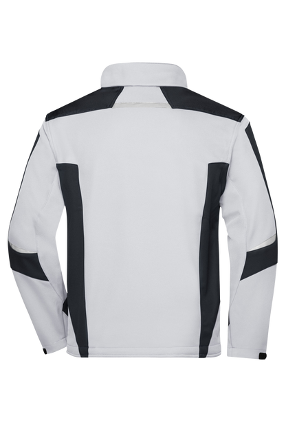 Softshell-Winterjacke mit Druck