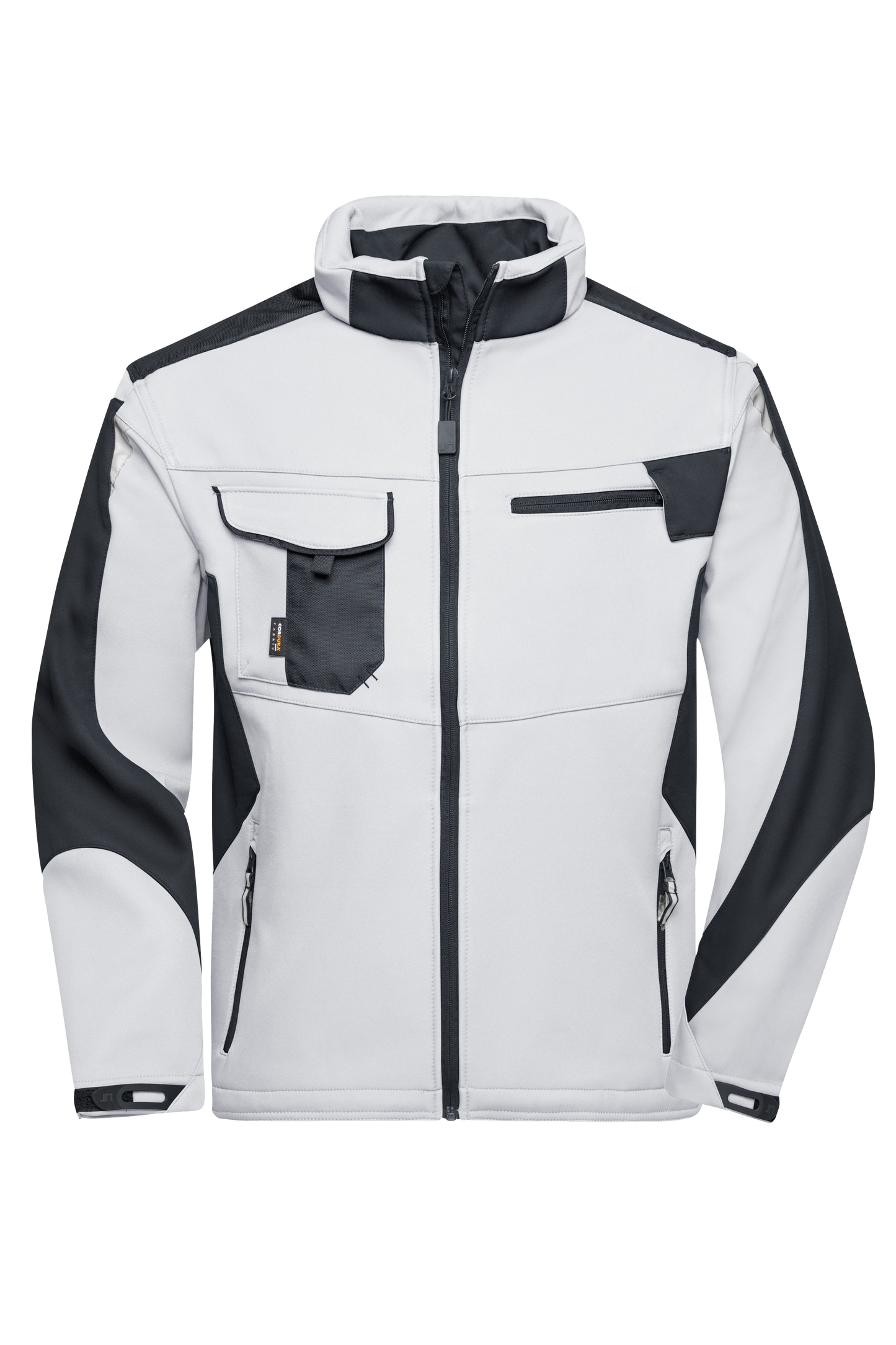Softshell-Winterjacke mit Druck